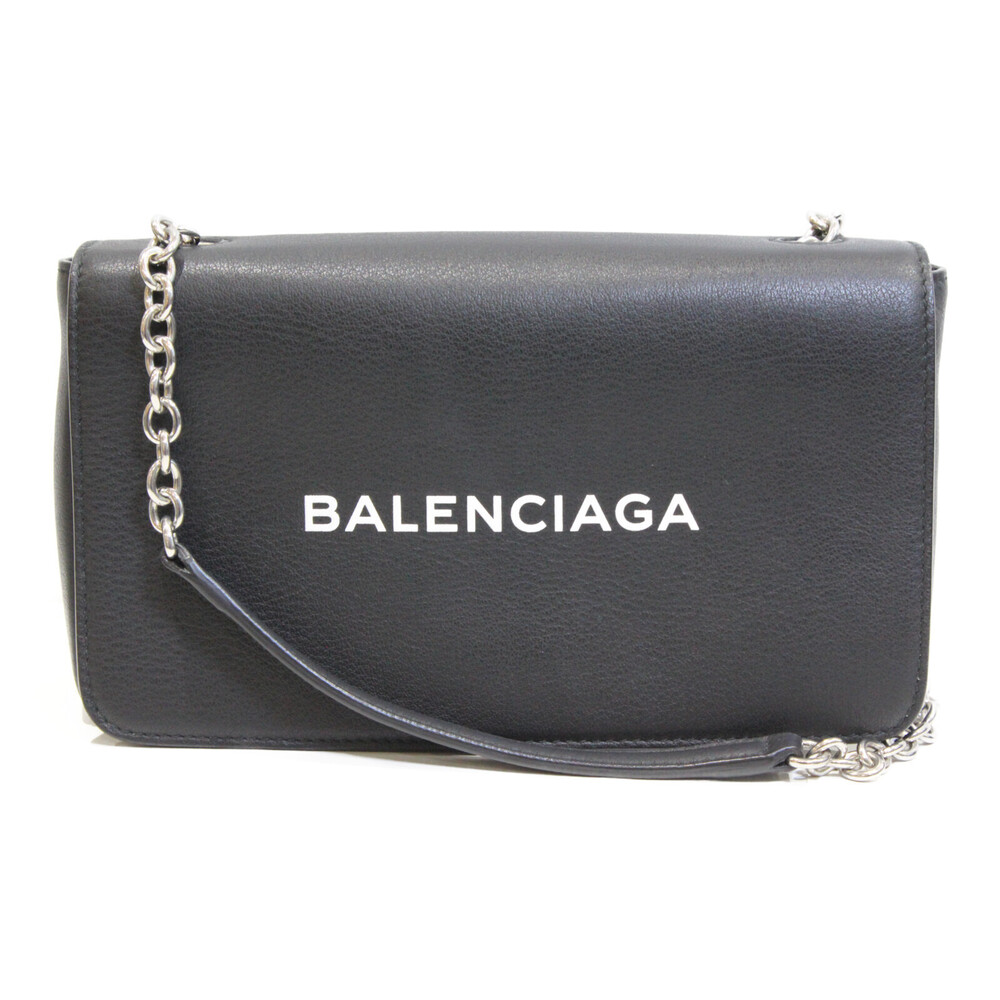 Balenciaga Everyday Shoulder Leather Black Bag - Picture 2 of 7